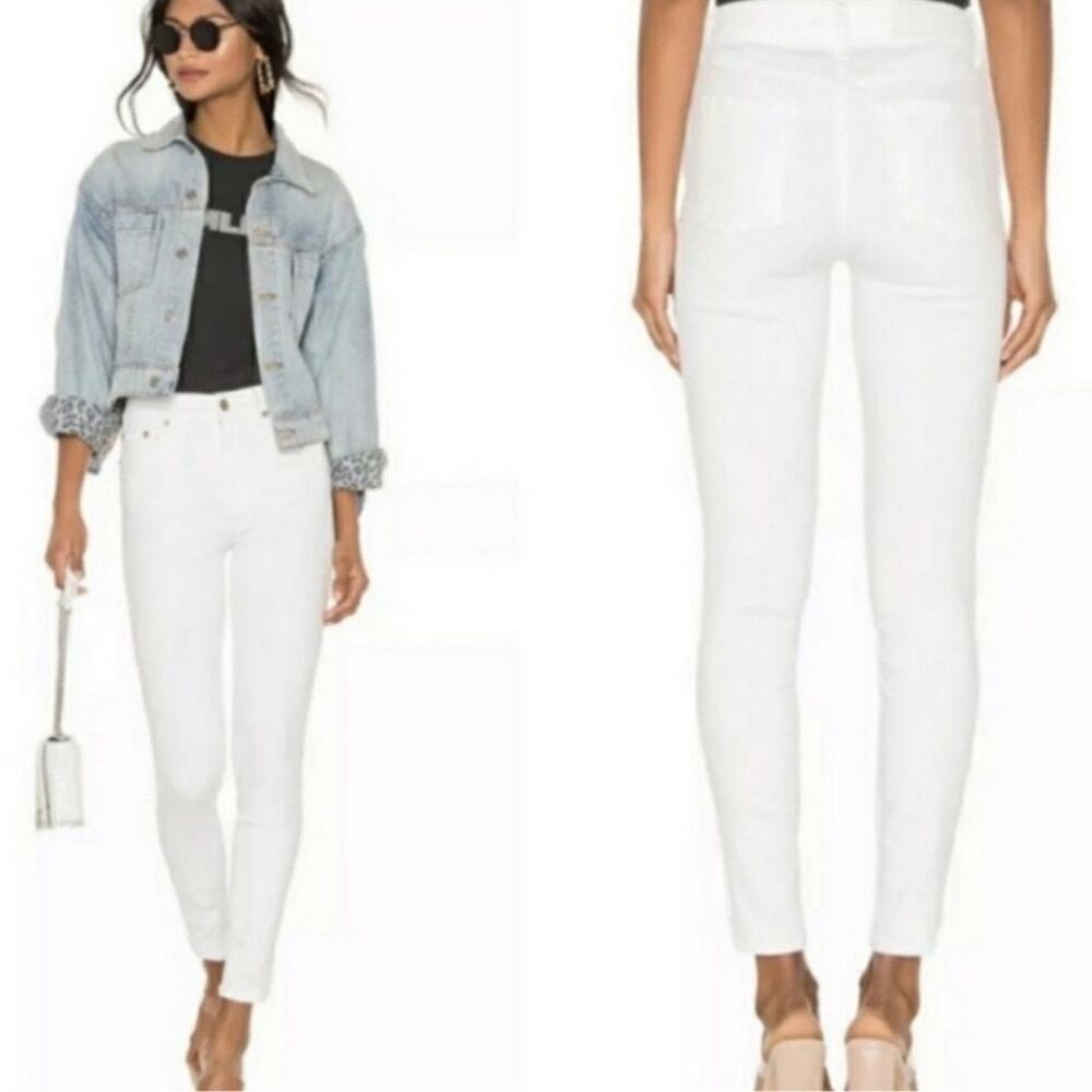 Pistola White Oslo High Rise Denim Skinny Jeans Sz 31